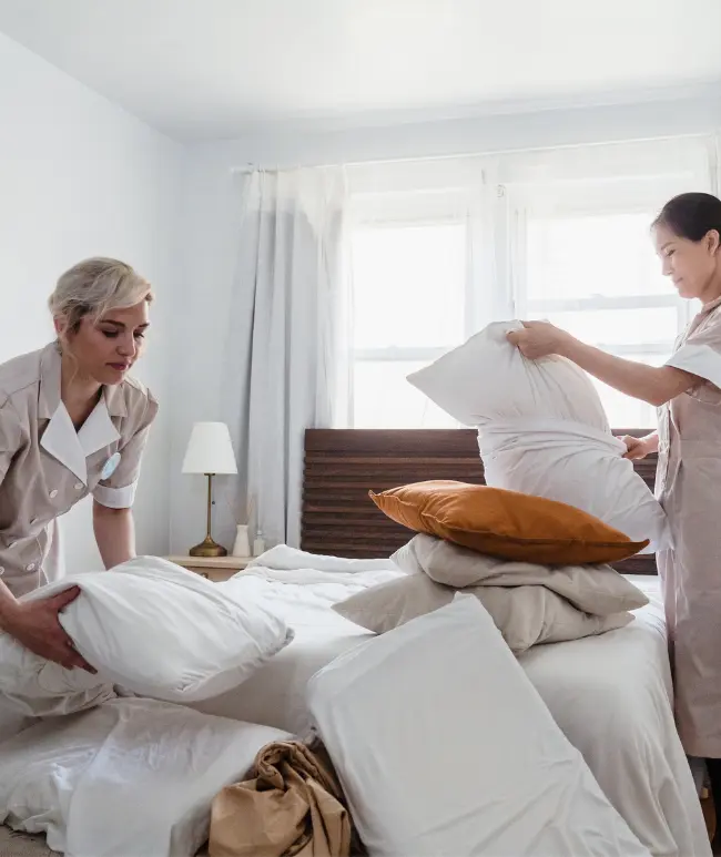 Hotel housekeeping team sourced by PHCDC for Malaysian resort